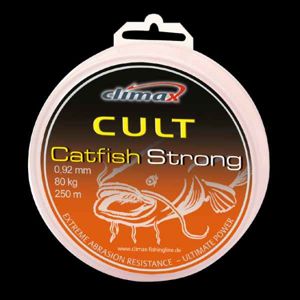 CLIMAX šnúra 280m - CULT Catfish Strong - hnedá 280m 0,60mm 60kg